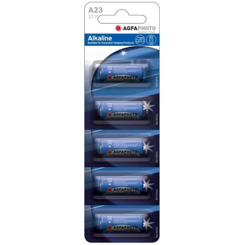 Baterie AGFA PHOTO A23 - 12V LR23A blister 5 szt. Baterie AGFA PHOTO A23 - 12V LR23A blister 5 szt.