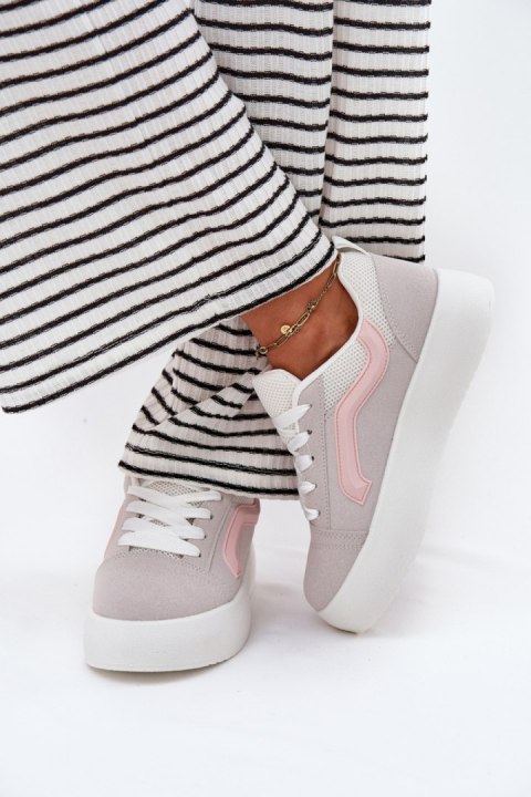 Buty Sportowe Model Tellnira BL606P Grey - Step in style Buty Sportowe Model Tellnira BL606P Grey - Step in style