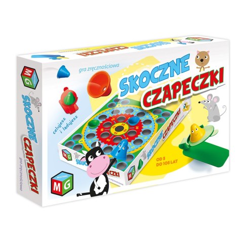 Gra zręcznościowa Skoczne Czapeczki Gra zręcznościowa Skoczne Czapeczki
