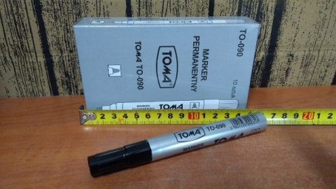 Marker 10szt. czarny TOMA | TO-090 7005 Marker 10szt. czarny TOMA | TO-090 7005