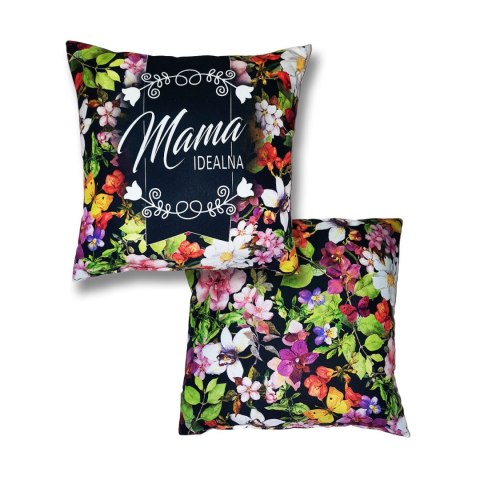 Poduszka Kwiaty Mama idealna S80 Poduszka Kwiaty Mama idealna S80