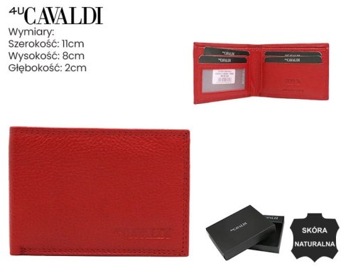 Portfel skórzany CW1017-NDM-0896 RED Portfel skórzany CW1017-NDM-0896 RED