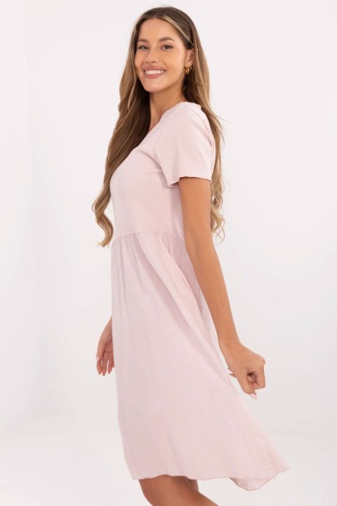 Sukienka Model DHJ-SK-25370.85 Light Pink - Italy Moda Sukienka Model DHJ-SK-25370.85 Light Pink - Italy Moda