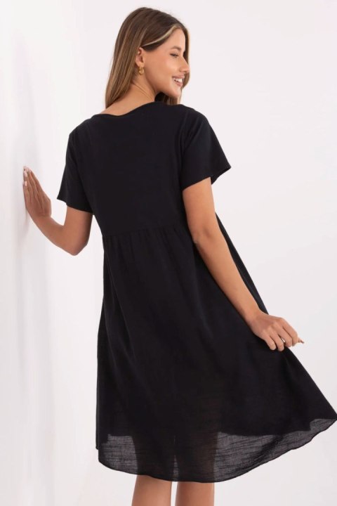 Sukienka Model MO-SK-1005.67 Black - Italy Moda Sukienka Model MO-SK-1005.67 Black - Italy Moda