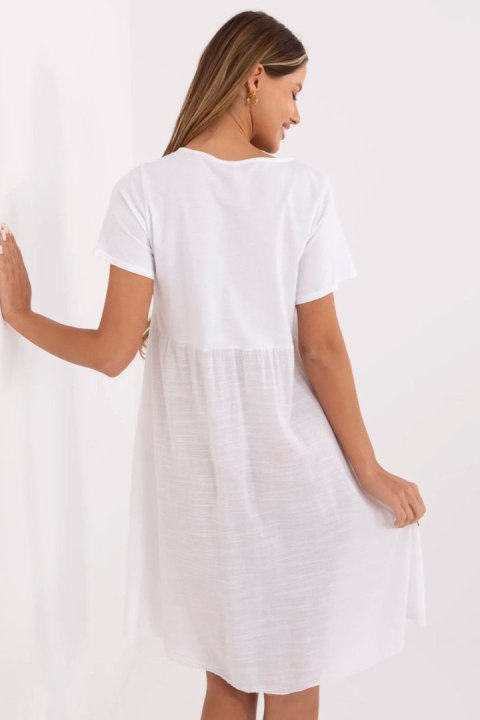 Sukienka Model MO-SK-1005.67 White - Italy Moda Sukienka Model MO-SK-1005.67 White - Italy Moda