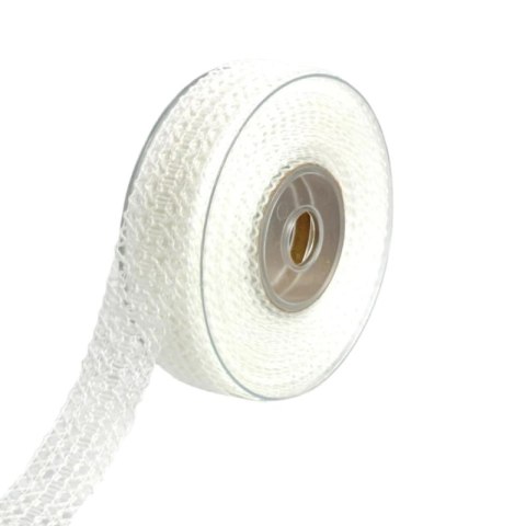 Wstążka koronkowa RIMINI BIAŁA 2,5cm / 10m (224166) Wstążka koronkowa RIMINI BIAŁA 2,5cm / 10m (224166)