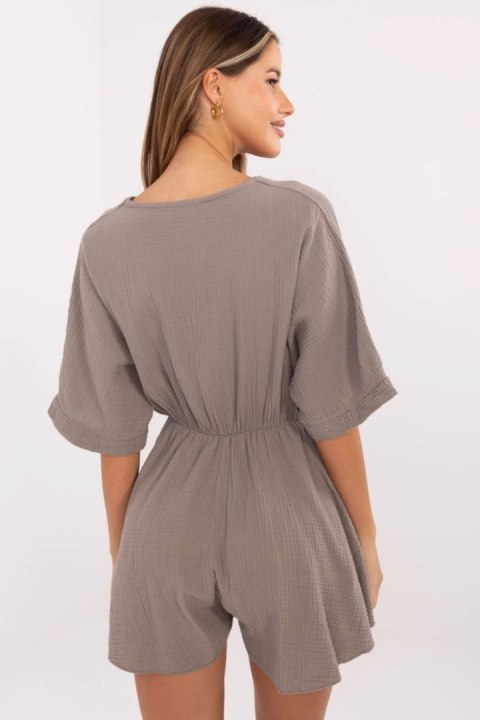 Kombinezon Model MI-KO-129150.93 Dark Beige - Italy Moda Kombinezon Model MI-KO-129150.93 Dark Beige - Italy Moda