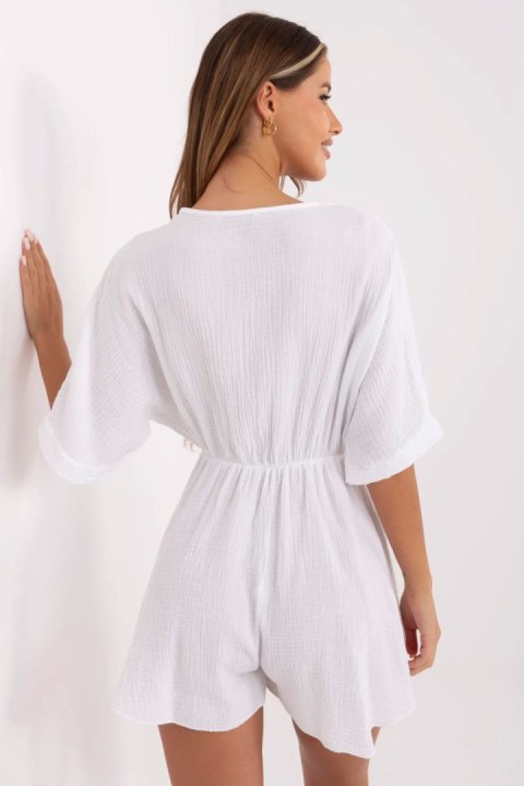 Kombinezon Model MI-KO-129150.93 White - Italy Moda Kombinezon Model MI-KO-129150.93 White - Italy Moda