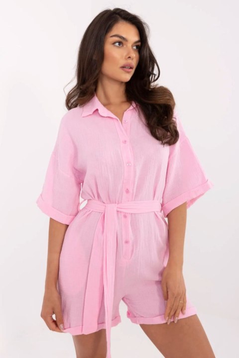 Kombinezon Model MI-KO-A2479.73 Light Pink - Italy Moda Kombinezon Model MI-KO-A2479.73 Light Pink - Italy Moda