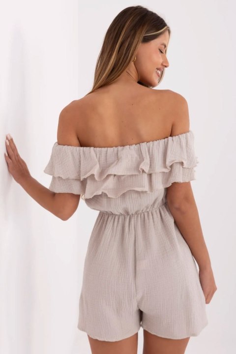 Kombinezon Model MI-KO-A5050.65 Beige - Italy Moda Kombinezon Model MI-KO-A5050.65 Beige - Italy Moda