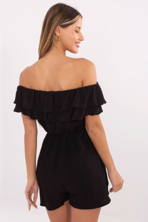 Kombinezon Model MI-KO-A5050.65 Black - Italy Moda Kombinezon Model MI-KO-A5050.65 Black - Italy Moda