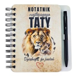 Notes z długopisem Najlepszy Tata. Dziękuję, że jesteś - wzór lew 3362-T4