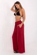 Spodnie Damskie Model MI-SP-25734.78 Bordo - Italy Moda