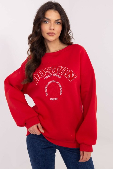 Bluza Damska Model EM-BL-617-15.55P Red - Factory Price Bluza Damska Model EM-BL-617-15.55P Red - Factory Price