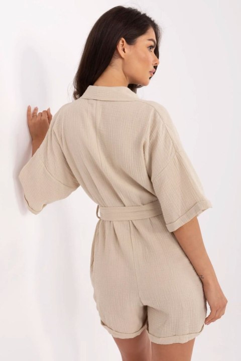 Kombinezon Model MI-KO-A2479.73 Beige - Italy Moda Kombinezon Model MI-KO-A2479.73 Beige - Italy Moda
