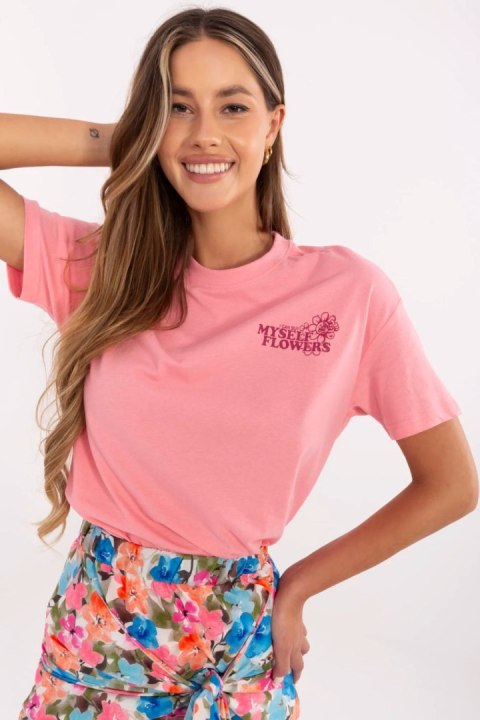 Tshirt Damski Model D12022AC02645I Pink - Sublevel Tshirt Damski Model D12022AC02645I Pink - Sublevel