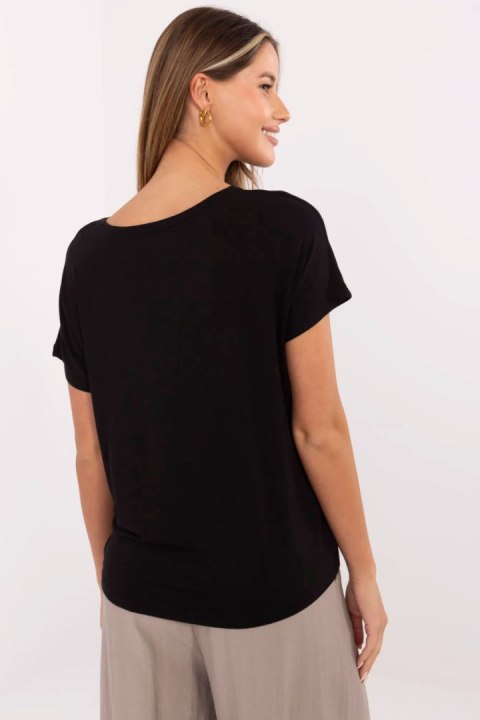 Tshirt Damski Model D12100M02737A Black - Sublevel Tshirt Damski Model D12100M02737A Black - Sublevel