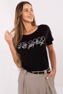 Tshirt Damski Model D12100M02737A Black - Sublevel