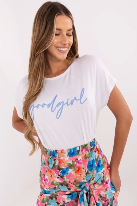 Tshirt Damski Model D12100M02737A White - Sublevel Tshirt Damski Model D12100M02737A White - Sublevel
