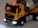 Auto budowlane betoniarka samochód z dźwiękiem i światłem ZA5010