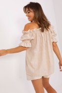 Bluzka Model LK-BZ-509355.68P Beige - Lakerta