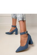 Czółenka Model Vellus 100-358 Jeans - PRIMO
