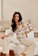 Koszula Damska Model Anvien BLU0136-03F Multicolor - Roco Fashion