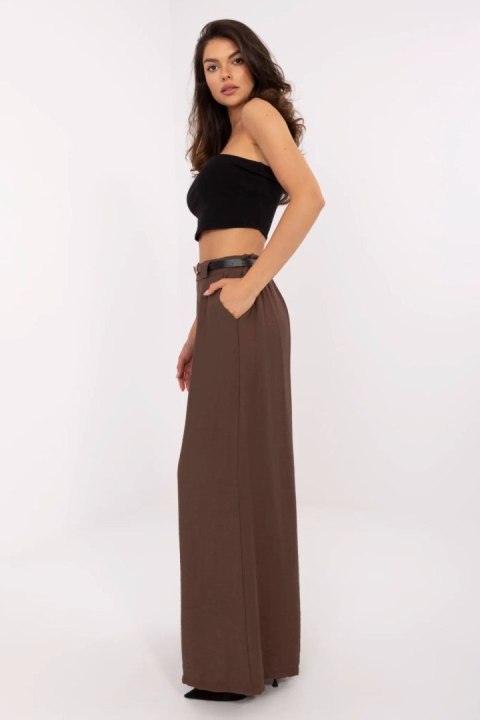 Spodnie Damskie Model MI-SP-A2476.95 Brown - Italy Moda Spodnie Damskie Model MI-SP-A2476.95 Brown - Italy Moda