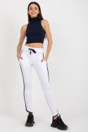Spodnie Dresowe Model LO-DR-LK-239.43P White - Rue Paris
