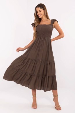 Sukienka Model MI-SK-A5063.69P Brown - Italy Moda
