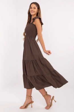 Sukienka Model MI-SK-A5063.69P Brown - Italy Moda