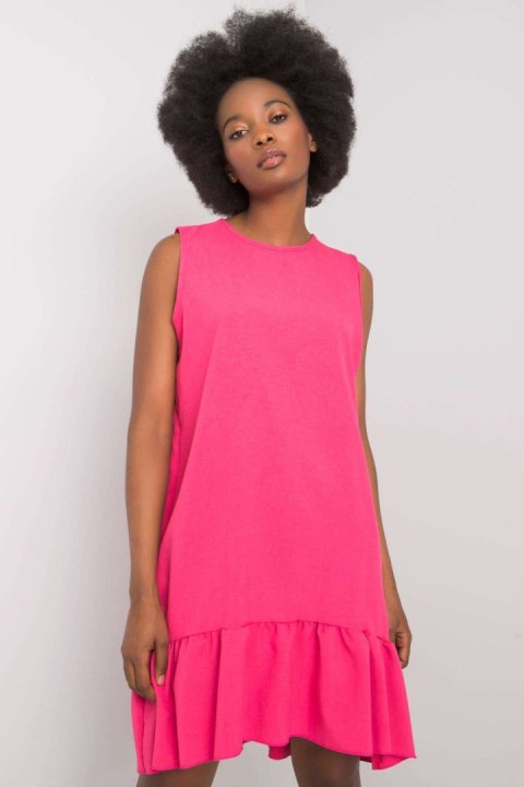 Sukienka Model WN-SK-701.81 Fuksjs - Rue Paris Sukienka Model WN-SK-701.81 Fuksjs - Rue Paris