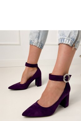 Czółenka Model Vellus100-358 Violet - PRIMO