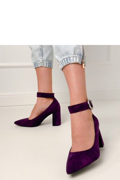 Czółenka Model Vellus100-358 Violet - PRIMO Czółenka Model Vellus100-358 Violet - PRIMO