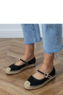 Espadryle Model Pilata J20032 Black - PRIMO