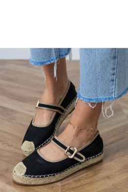 Espadryle Model Pilata J20032 Black - PRIMO