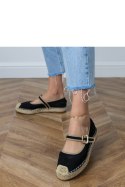 Espadryle Model Pilata J20032 Black - PRIMO