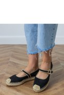 Espadryle Model Pilata J20032 Black - PRIMO
