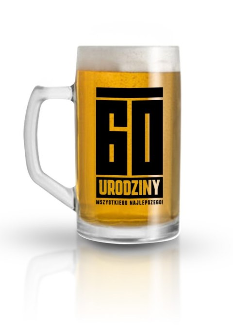 Kufel 500ml 60 urodziny Kufel 500ml 60 urodziny