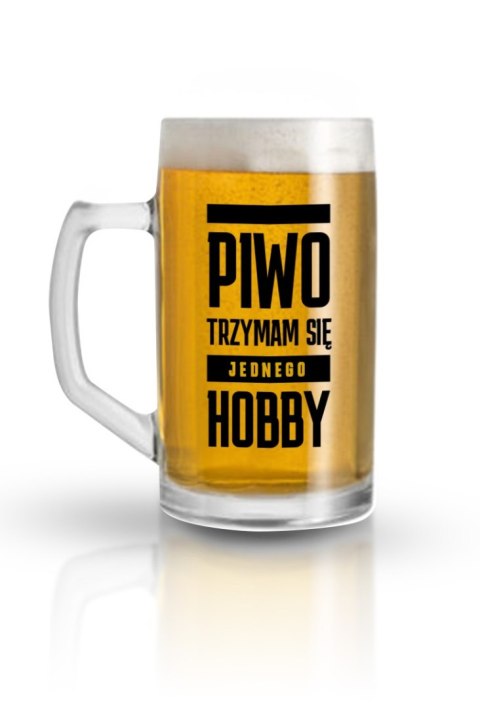 Kufel 500ml Trzymam się jednego hobby Kufel 500ml Trzymam się jednego hobby
