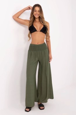 Spodnie Damskie Model MI-SP-A2543.27 Khaki - Italy Moda