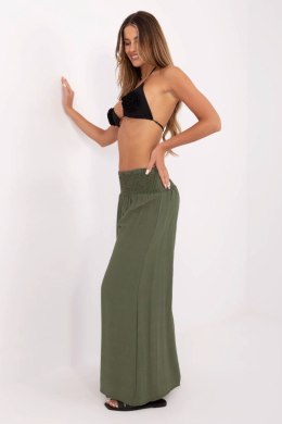 Spodnie Damskie Model MI-SP-A2543.27 Khaki - Italy Moda