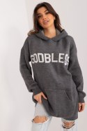 Sweter Damski Model BA-SW-0563.02 Dark Grey - Badu