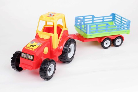 Traktor z przyczepą 60cm | 213 Traktor z przyczepą 60cm | 213