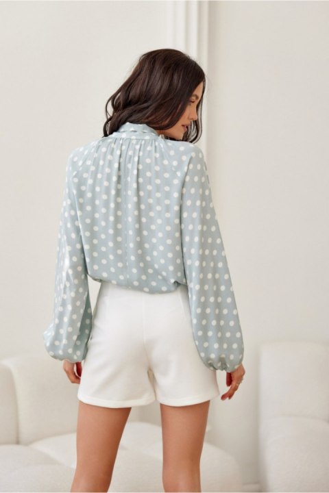 Bluzka Model Carly MIE BLU0203 Mint - Roco Fashion Bluzka Model Carly MIE BLU0203 Mint - Roco Fashion