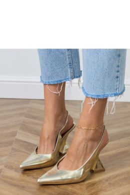 Czółenka Model Kokkes E30072 Gold - PRIMO