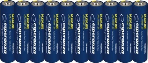 Baterie alkaliczne AAA 10szt. zgrzewka zawieszana EZB113 Baterie alkaliczne AAA 10szt. zgrzewka zawieszana EZB113