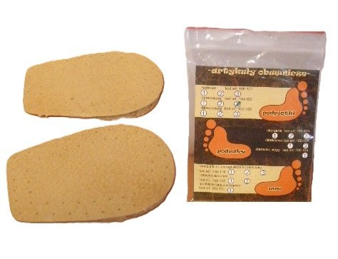 Podpiętki korek / skóra 100-102 Podpiętki korek / skóra 100-102