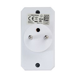 Rozgałęźnik elektryczny z uziemieniem 2 gniazda ELK305W Rozgałęźnik elektryczny z uziemieniem 2 gniazda ELK305W