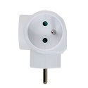 Rozgałęźnik elektryczny z uziemieniem 3 gniazda ELK302W